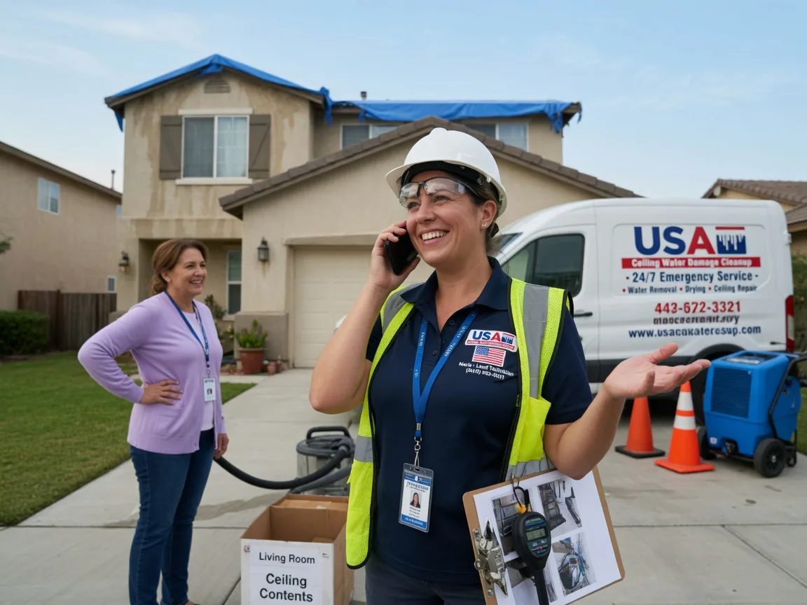 Ceiling Water Damage Restoration Goltry, OK FAQs